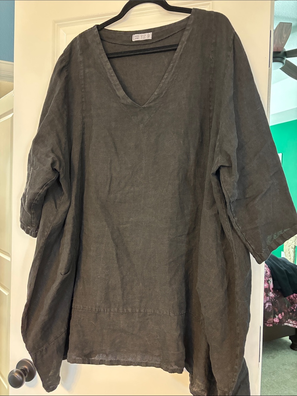 100% Italian Linen Casual Dress